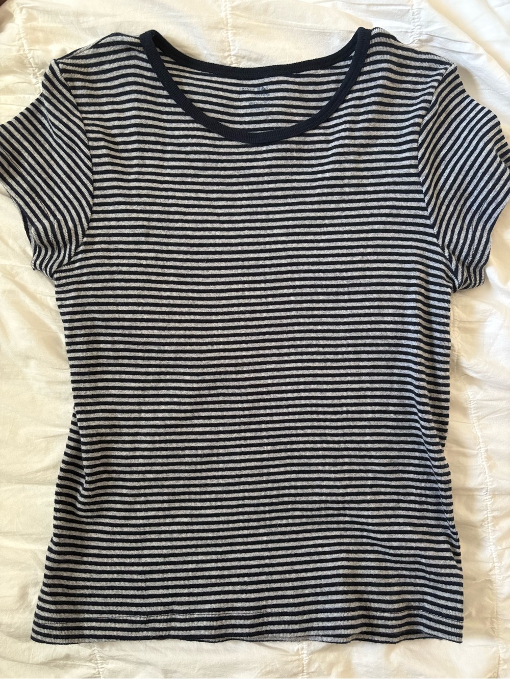 Brandy Melville Striped Short Sleeve Tee